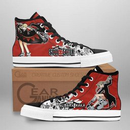 Maka Albarn High-Top Canvas Shoes NTT270 -  Soul Eater - Angle 1