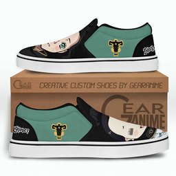 Charmy Pappitson Slip On Sneakers Custom Anime Black Clover Shoes - 3 - GearAnime