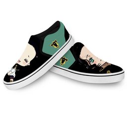 Charmy Pappitson Slip On Sneakers Custom Anime Black Clover Shoes - 4 - GearAnime