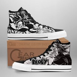Broly High-Top Canvas Shoes NTT040 -  Dragon Ball Z - Angle 1