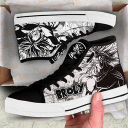 Broly High-Top Canvas Shoes NTT040 -  Dragon Ball Z - Angle 2