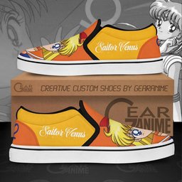 Sailor Venus Slip-On Canvas NTT070 -  Sailor Moon - Angle 2
