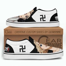 Manjiro Sano Slip-On Canvas NTT090 -  Tokyo Revengers - Angle 4