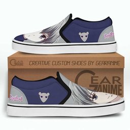 Yuki Sohma Slip On Sneakers Custom Anime Fruit Basket Shoes - 3 - GearAnime