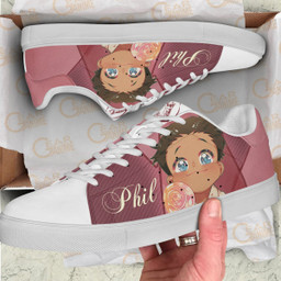 Promised Neverland Phil Skate Shoes Custom Anime - 2 - GearAnime