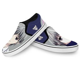 Yuki Sohma Slip On Sneakers Custom Anime Fruit Basket Shoes - 4 - GearAnime