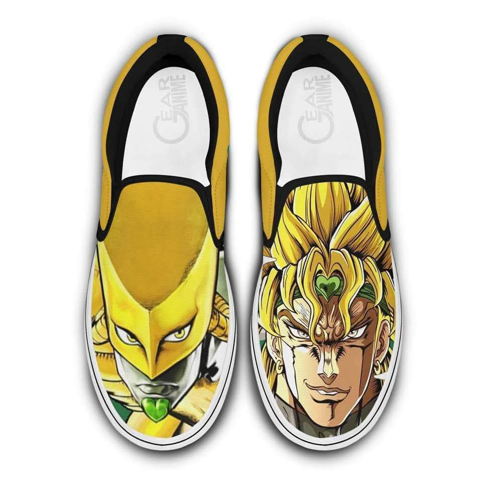 Dio Brando Slip On Sneakers Custom Anime Shoes - 1 - GearAnime