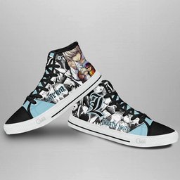 Nate River Near High-Top Canvas Shoes NTT121 -  Death Note - Angle 3