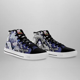 Killua Zoldyck High-Top Canvas Shoes TT2608 -  Hunter x Hunter - Angle 4