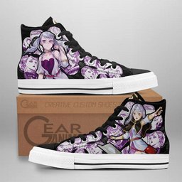 Noelle Silva High Top Shoes Custom Manga Anime Black Clover Sneakers - 1 - GearAnime