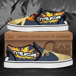 Typhlosion Slip-On Canvas TT1612 -  Pokemon - Angle 2