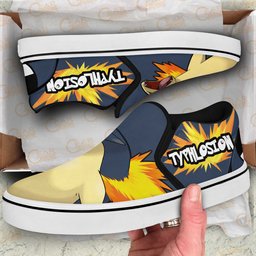 Typhlosion Slip-On Canvas TT1612 -  Pokemon - Angle 3