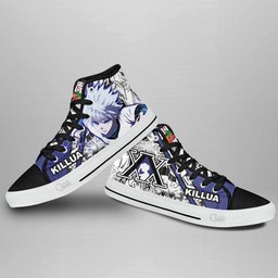 Killua Zoldyck High-Top Canvas Shoes TT2608 -  Hunter x Hunter - Angle 3