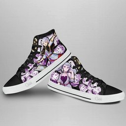 Noelle Silva High Top Shoes Custom Manga Anime Black Clover Sneakers - 4 - GearAnime