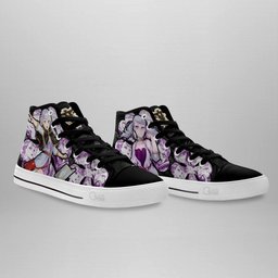 Noelle Silva High Top Shoes Custom Manga Anime Black Clover Sneakers - 3 - GearAnime