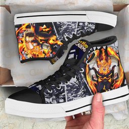 Endeavor High-Top Canvas Shoes TT2708 -  My Hero Academia - Angle 2