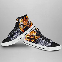 Endeavor High-Top Canvas Shoes TT2708 -  My Hero Academia - Angle 3