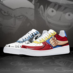 Luffy and Law Air Sneakers Custom Anime One Piece Shoes - 2 - GearAnime