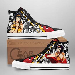 Valentine Faye High-Top Canvas Shoes NTT290 -  Cowboy Bebop - Angle 1