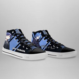 Bocchi Ryo Yamada High-Top Canvas Shoes -  Bocchi The Rock - Angle 4