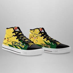 Pokemon Pikachu High Top Shoes Custom Anime Sneakers - 4 - GearAnime