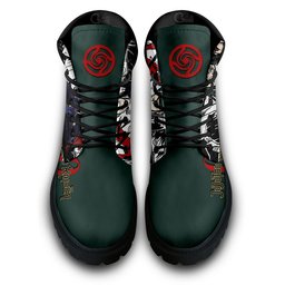 Maki Zenin Custom Anime Combat Boots NTT111 -  Jujutsu Kaisen - Angle 4