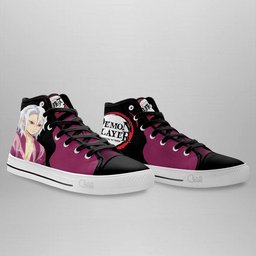Uzui Tengen No Makeup High-Top Canvas Shoes NTT151 -  Demon Slayer: Kimetsu no Yaiba - Angle 4