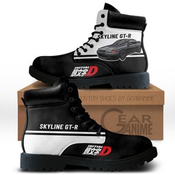 Initial Takeshi Nakazato Boots Anime Custom Shoes NTT1312Gear Anime