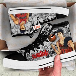 Slam Dunk Hisashi Mitsui High-Top Canvas Shoes NTT090 -  Slam Dunk - Angle 2