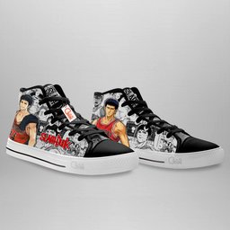 Slam Dunk Hisashi Mitsui High-Top Canvas Shoes NTT090 -  Slam Dunk - Angle 3