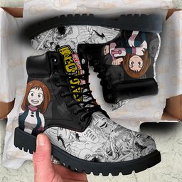 Uravity Custom Anime Combat Boots NTT171 -  My Hero Academia - Angle 2