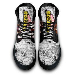 Uravity Custom Anime Combat Boots NTT171 -  My Hero Academia - Angle 4