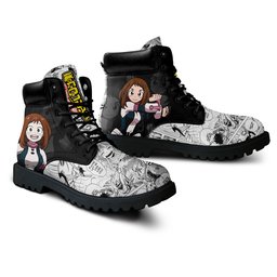 Uravity Custom Anime Combat Boots NTT171 -  My Hero Academia - Angle 3