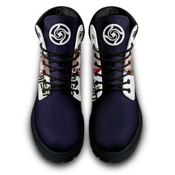 Toge Inumaki Custom Anime Combat Boots NTT051 -  Jujutsu Kaisen - Angle 4