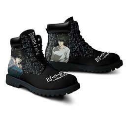 Death Note Ryuk Custom Anime Combat Boots NTT071 -  Death Note - Angle 3