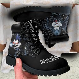 Death Note Ryuk Custom Anime Combat Boots NTT071 -  Death Note - Angle 2