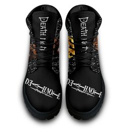 Death Note Ryuk Custom Anime Combat Boots NTT071 -  Death Note - Angle 4