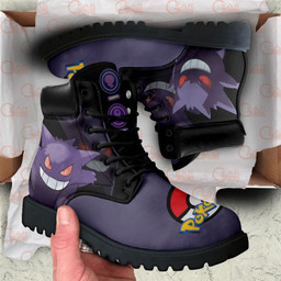 Pokemon Gengar Boots Anime Custom Shoes MV0512Gear Anime- 1- Gear Anime