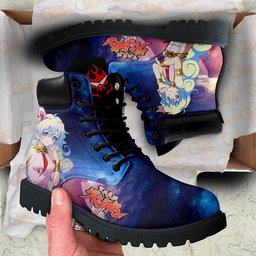 Gurren Lagann Nia Teppelin Boots Anime Custom ShoesGear Anime- 1- Gear Anime