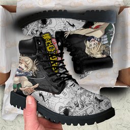 Himiko Toga Custom Anime Combat Boots NTT171 -  My Hero Academia - Angle 2