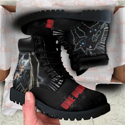 OPM Garou Custom Anime Combat Boots MV0711 -  One Punch Man - Angle 2