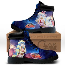 Gurren Lagann Nia Teppelin Boots Anime Custom ShoesGear Anime