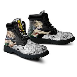 Himiko Toga Custom Anime Combat Boots NTT171 -  My Hero Academia - Angle 3
