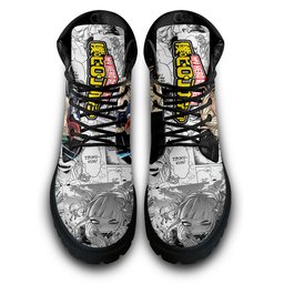 Himiko Toga Custom Anime Combat Boots NTT171 -  My Hero Academia - Angle 4