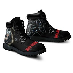 OPM Garou Custom Anime Combat Boots MV0711 -  One Punch Man - Angle 3