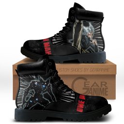 OPM Garou Custom Anime Combat Boots MV0711 -  One Punch Man - Angle 1