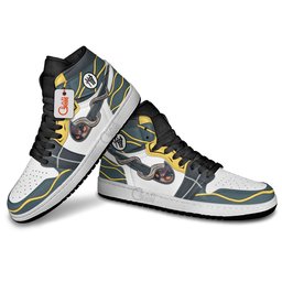 Zou Hakuten High-Top Leather Sneakers -  Demon Slayer: Kimetsu no Yaiba - Angle 4