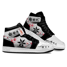 Japanese Ninja Shuriken 6 Points J1-Sneakers Custom Shoes PT1406 Gear Anime