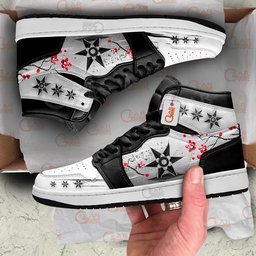 Japanese Ninja Shuriken 6 Points J1-Sneakers Custom Shoes PT1406 Gear Anime