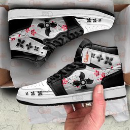 Japanese Ninja Shuriken 4 Points J1-Sneakers Custom Shoes PT1406 Gear Anime